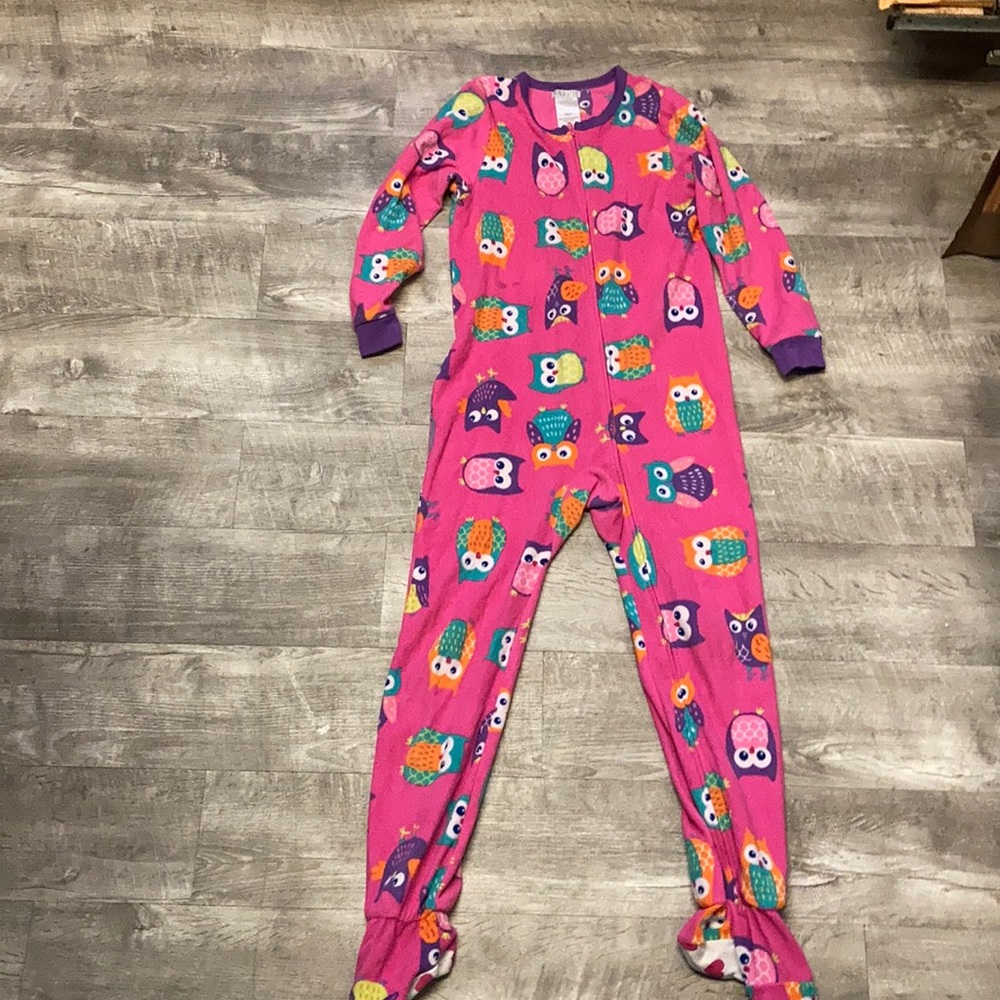 Girls footie pjs